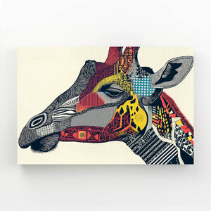 Trippy Giraffe Wall Decor