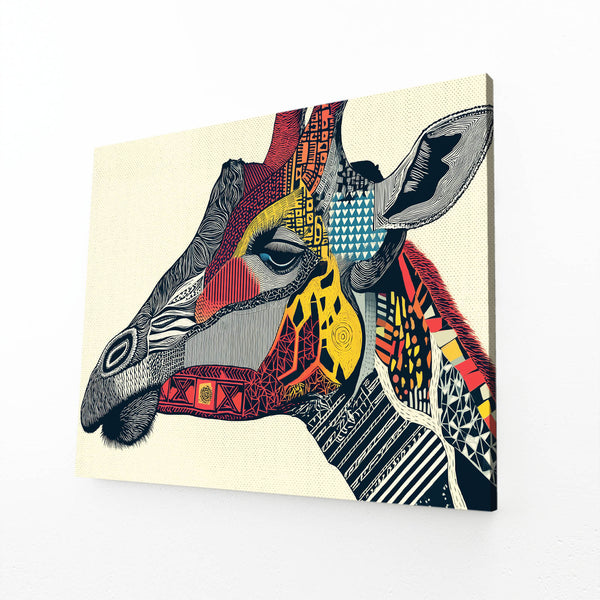 Trippy Giraffe Wall Decor