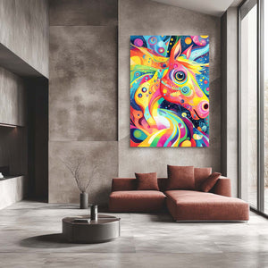 Trippy Horse Art