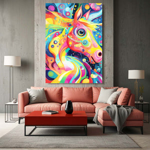 Trippy Horse Art