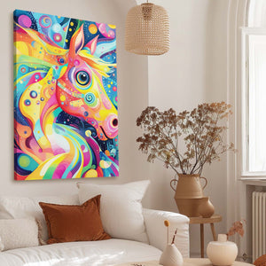 Trippy Horse Art