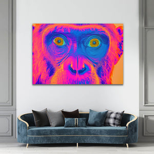 Trippy Monkey Art