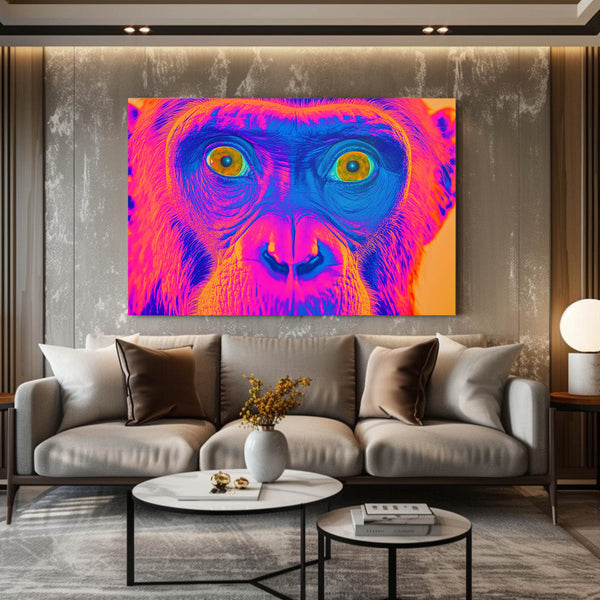 Trippy Monkey Art