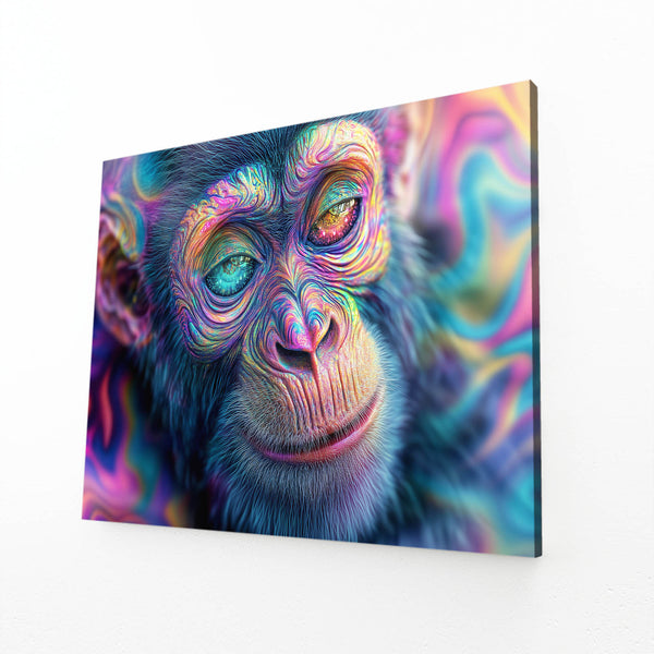 Trippy Monkey Wall Art