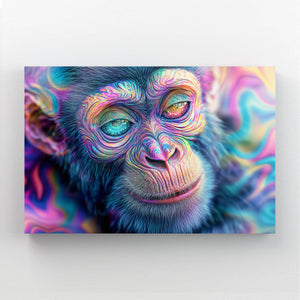 Trippy Monkey Wall Art