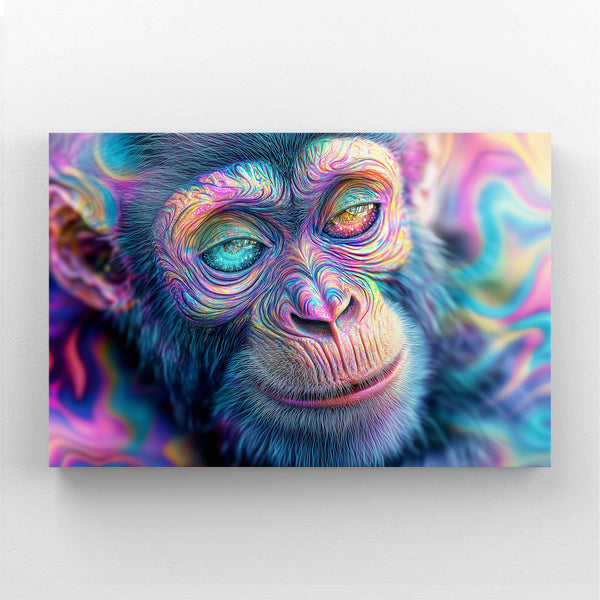 Trippy Monkey Wall Art