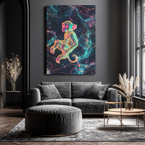 Twin Monkey Art