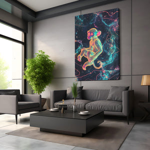 Twin Monkey Art