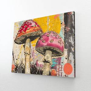 Trippy Mushroom Art | MusaArtGallery™