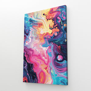 Trippy Paint Art Canvas | MusaArtGallery™