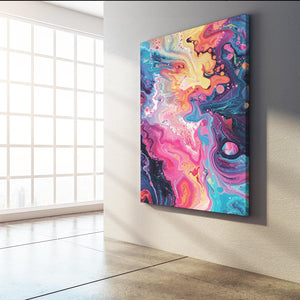 Trippy Paint Art Canvas | MusaArtGallery™