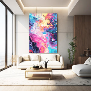 Trippy Paint Art Canvas | MusaArtGallery™