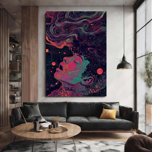 Trippy Painted Women Art | MusaArtGallery™