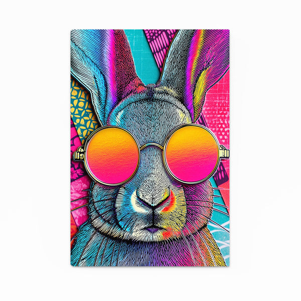 Trippy Rabbit Wall Art