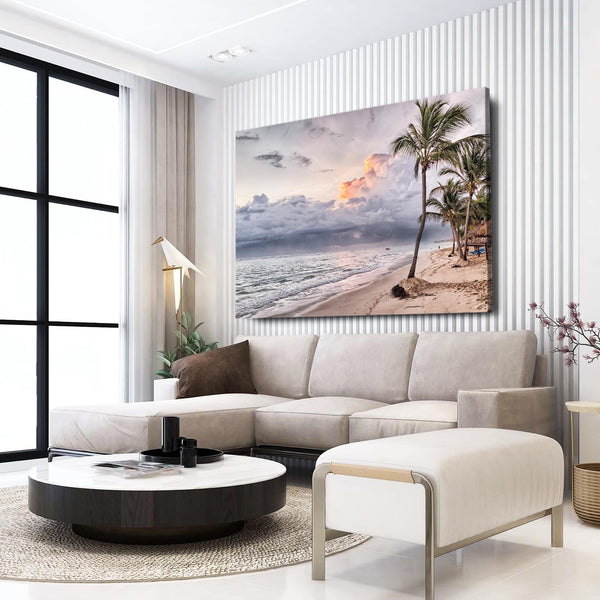 Tropical Beach Landscape Wall Art | MusaArtGallery™