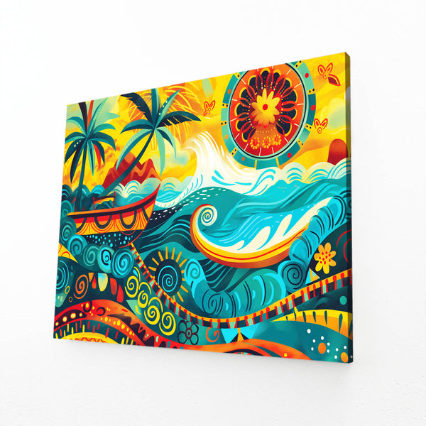 Tropical Bliss Mexican Wall Art | MusaArtGallery™