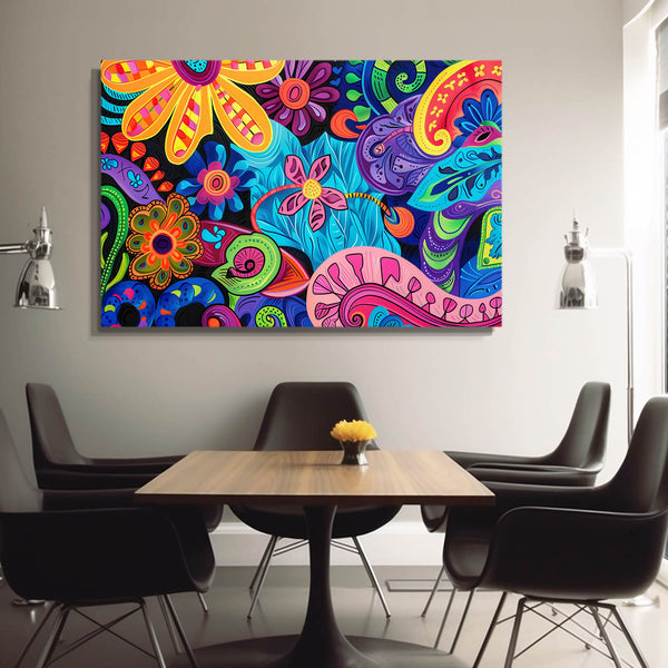 Tropical Bloom Mexican Wall Art | MusaArtGallery™