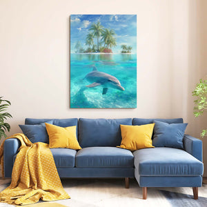 Tropical Dolphin Art