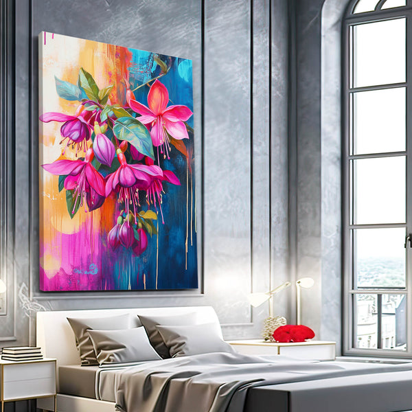 Tropical Fuchsia Flower Art | MusaArtGallery™