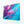 Turquoise Abstract Cherry Blossom Wall Art