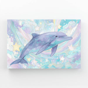 Turquoise Dolphin Wall Decor