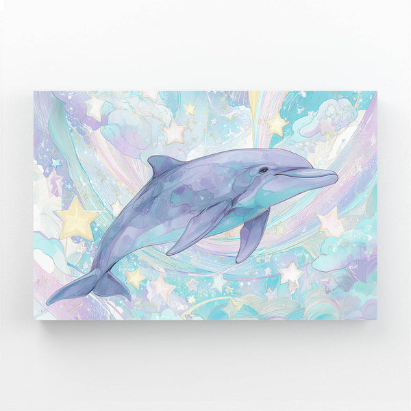 Turquoise Dolphin Wall Decor