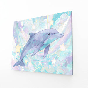 Turquoise Dolphin Wall Decor