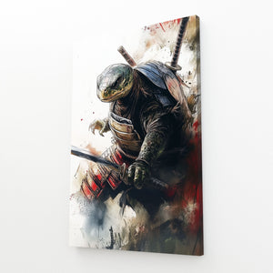 Turtle Samurai Art