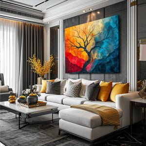 Twilight Blaze Tree Art | MusaArtGallery™