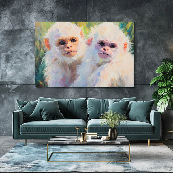 Twin Monkey Art