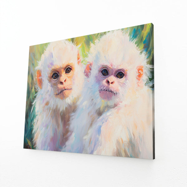 Twin Monkey Art