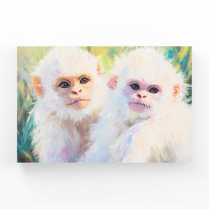 Twin Monkey Art