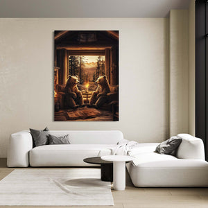 Two Bear Wall Art
