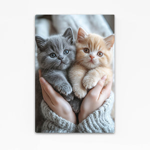 Two Cats Cute Art