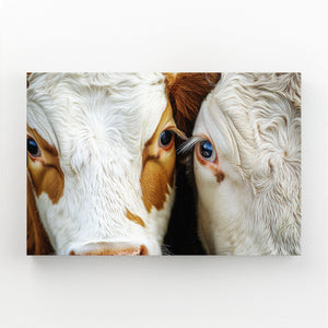 Two Cow Wall Art