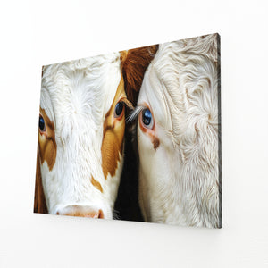 Two Cow Wall Art