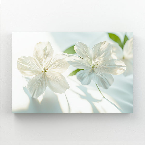 Two Flowers Wall Art