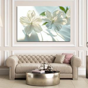 Two Flowers Wall Art