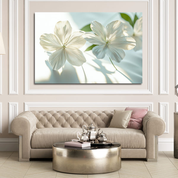 Two Flowers Wall Art