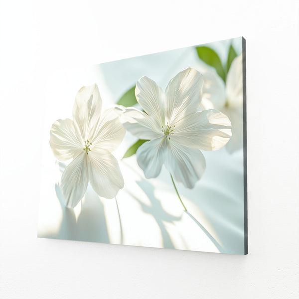 Two Flowers Wall Art