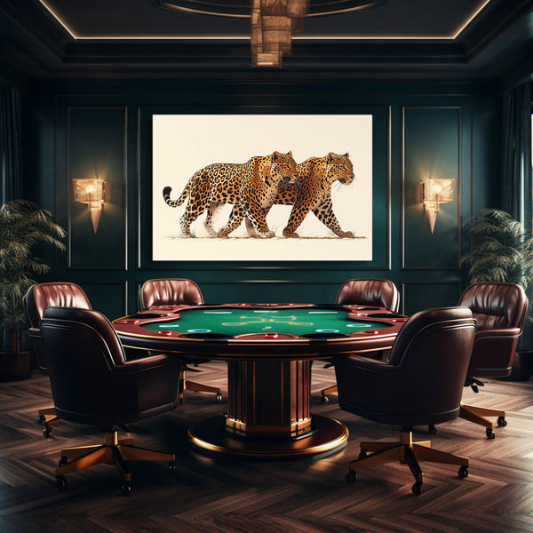 Two Leopard Wall Art