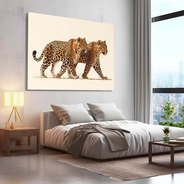 Two Leopard Wall Art