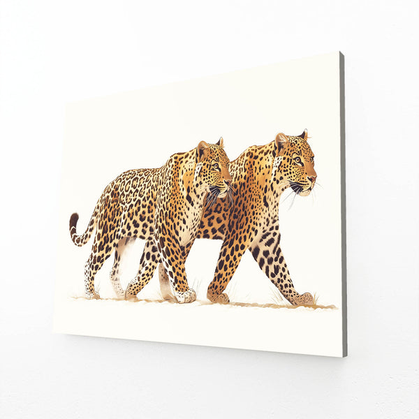 Two Leopard Wall Art
