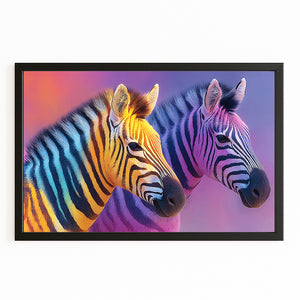 Two Zebra Artwork