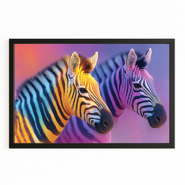 Two Zebra Artwork