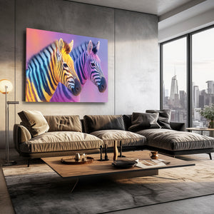 Two Zebra Artwork