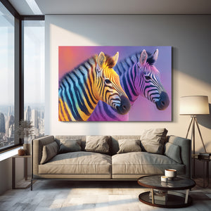 Two Zebra Artwork