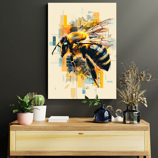 Urban Buzz Bee Art | MusaArtGallery™