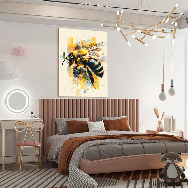 Urban Buzz Bee Art | MusaArtGallery™