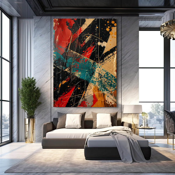 Urban Chaos Abstract Art | MusaArtGallery™